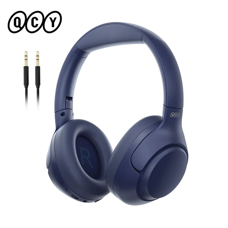 Wireless Headphones – Hybrid 43dB Noise Cancellation | Bluetooth 5.4 Hi-Res Audio