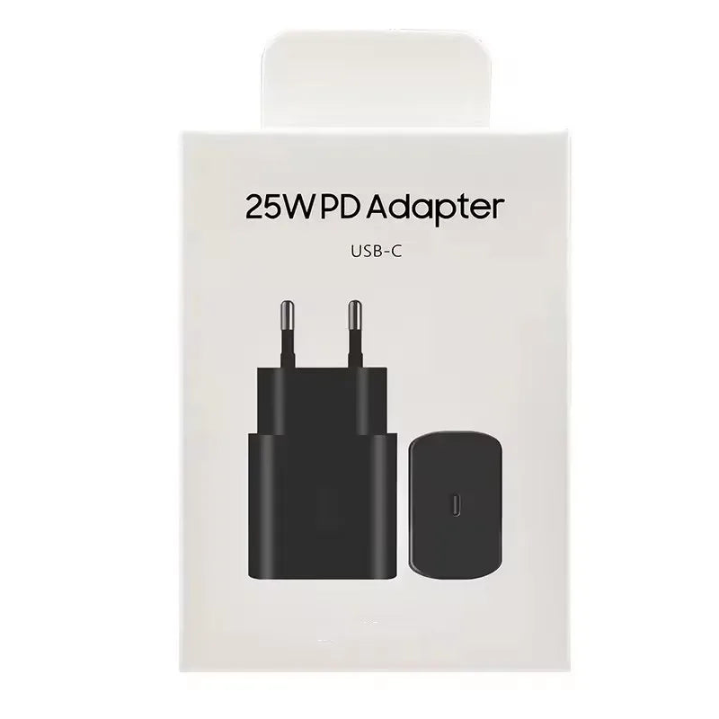 Samsung USB-C Charger – 25W Fast Charging | Galaxy S23 S22 S21 S20 A54 A34 Compatible
