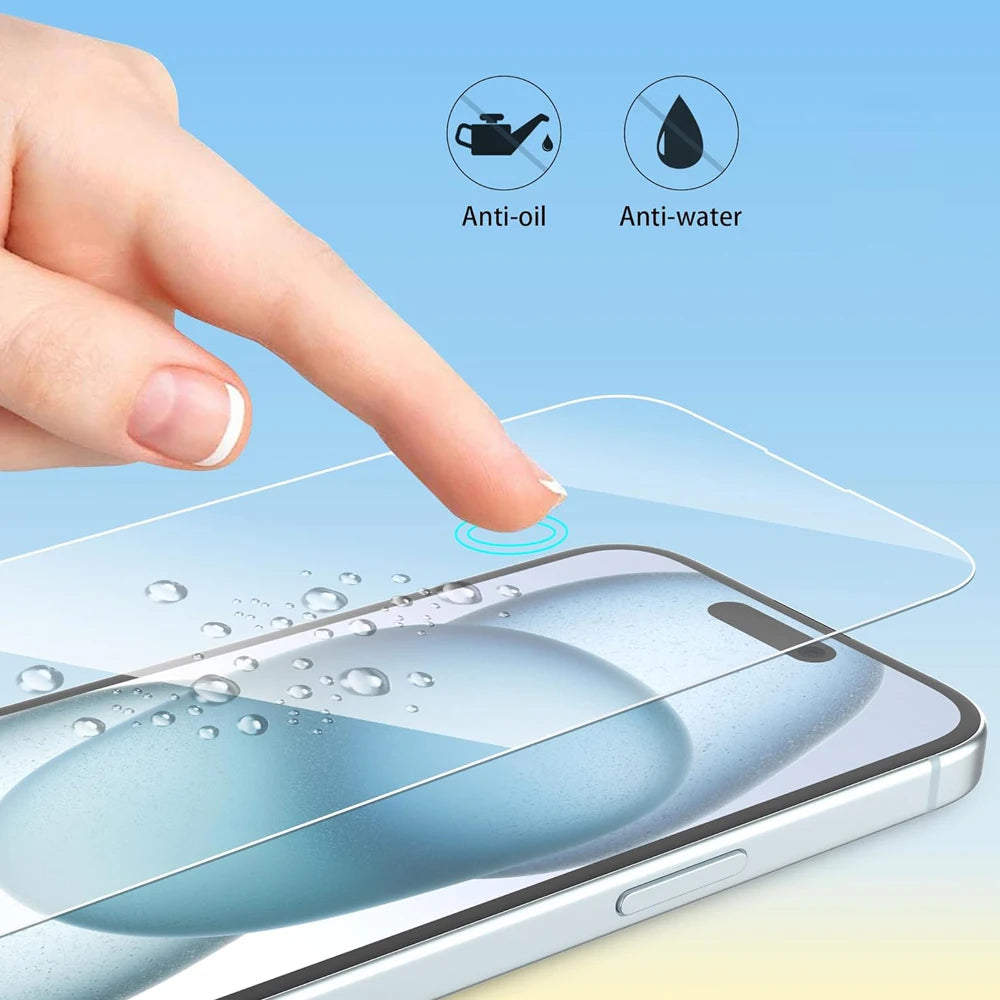 Clear Screen Protector – Tempered Glass | For iPhone 11 Pro Max Through 15 Pro Max