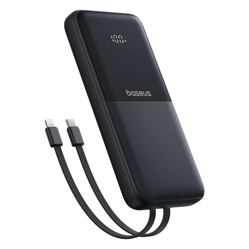 Baseus Power Bank 20000mAh Li-Polymer Battery Pack – 22.5W PD Fast Charging | LCD Display