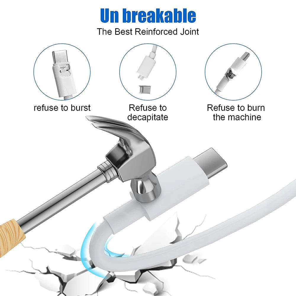 USB-C To USB-C Cable – 60W PD Fast Charge | High-Speed Data Transfer, Durable TPE Build