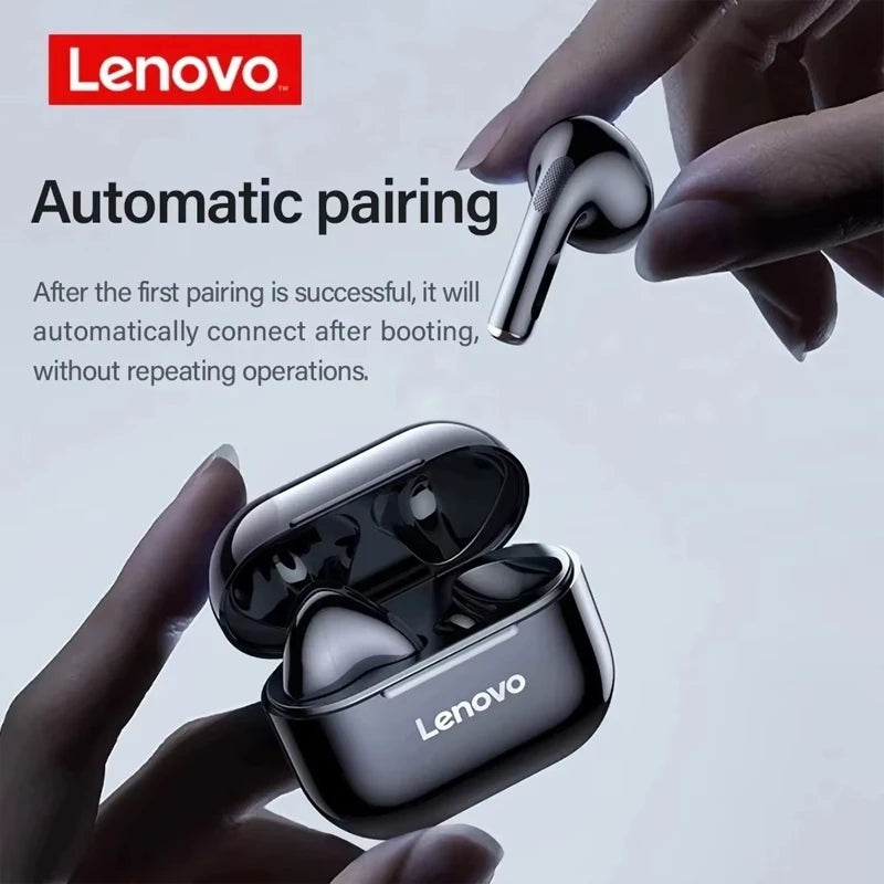 Lenovo LP40 Bluetooth Earphones – Active Noise Cancellation | 35 Hours Total Battery