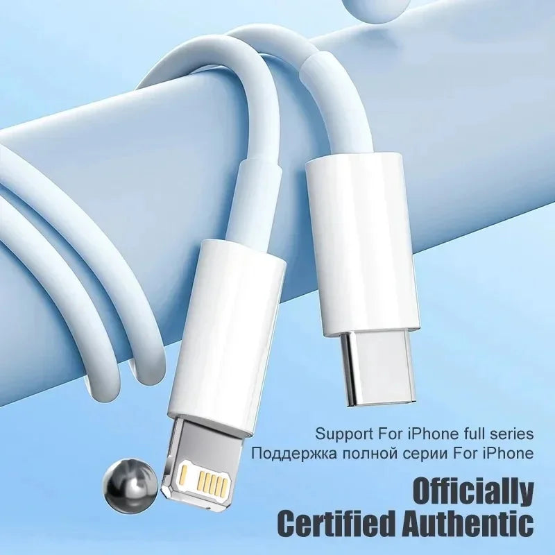 USB-C To Lightning Cable – 20W PD Fast Charging | Data Sync For iPhone And iPad