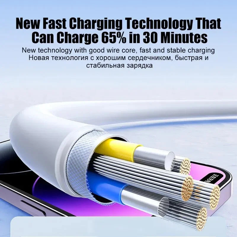 USB-C To Lightning Cable – 20W PD Fast Charging | Data Sync For iPhone And iPad