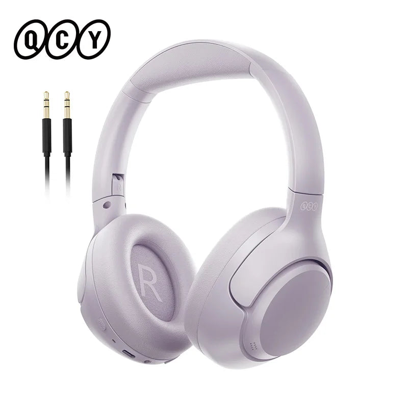Wireless Headphones – Hybrid 43dB Noise Cancellation | Bluetooth 5.4 Hi-Res Audio