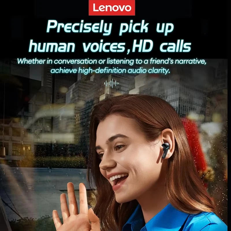 Lenovo GM2 Pro Bluetooth Headset for Gaming – Active Noise Cancellation | Bluetooth 5.3 Dual Mode