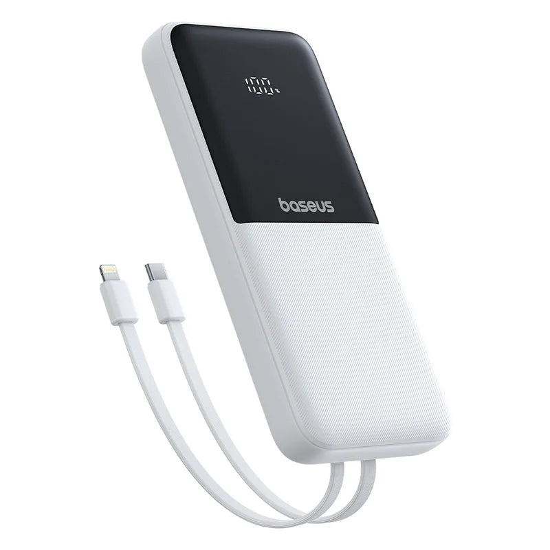 Baseus Power Bank 20000mAh Li-Polymer Battery Pack – 22.5W PD Fast Charging | LCD Display