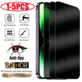 LKLB Anti-Spy Glass – Privacy Screen Protector For iPhone 12 To 17 Models | 1–5 Pack